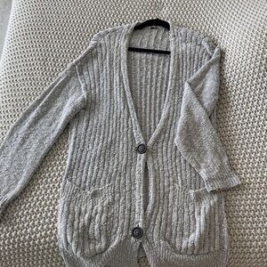 Free people - Cozy Gray Knit Sweater